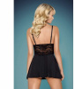 Бебидолл Obsessive 810-BAB-1 babydoll & thong black S/M || 
