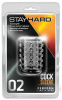 Насадка STAY HARD - COCK SLEEVE 02, CLEAR || 
