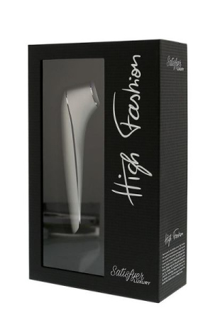 Люксовый вакуумный стимулятор Satisfyer Luxury High Fashion (вручную полированный алюминий) || 