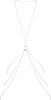 Цепочка для тела Bijoux Indiscrets Magnifique 8 Body Chain - Silver, украшение для тела