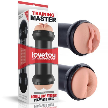 Двойной мастурбатор Double Side Stroker Pussy and Anus || 