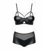 Комплект Obsessive Leatheria 2-pcs set black L/XL || 