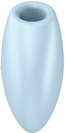 Вакуумный стимулятор-сердечко с вибрацией Satisfyer Cutie Heart Blue || 