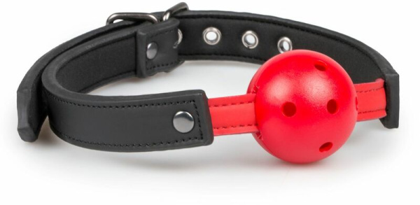 Кляп Ball Gag With Red Easytoys