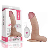Вибромассажер 8.8" The Ultra Soft Dude, Flesh Vibrating || 