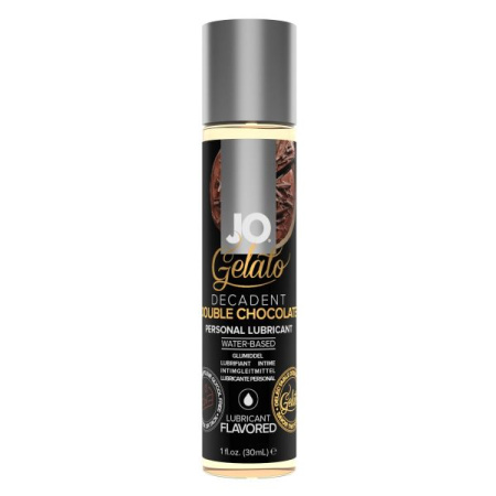 Смазка на водной основе System JO GELATO Double Chocolate (30 мл) без сахара, парабенов и гликоля