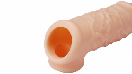 Насадка на пенис REALSTUFF EXTENDER WITH BALL STRAP 5.5 || 