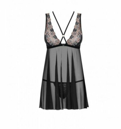 Бебидолл Obsessive 873-BAB-1 babydoll & thong S/M || 