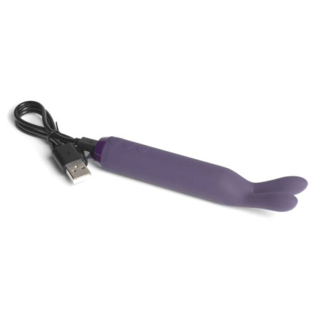 Вибратор с ушками Je Joue - Rabbit Bullet Vibrator Purple, глубокая вибрация || 