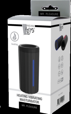 Вибрационный мастурбатор с функцией нагрева MR PLEASURE WARMING VIBRATING STROKER || 