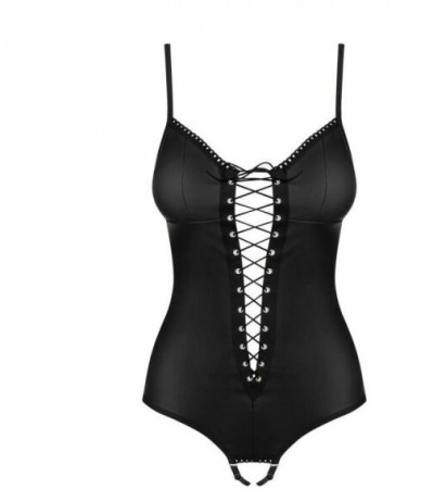 Боди Redella crotchless teddy black S/M || 