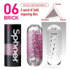 Мастурбатор Tenga Spinner 06 Brick с упругой стимулирующей спиралью внутри || 