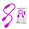 Гибкий вибростимулятор унисекс Dream Lover's Whip, Purple || 