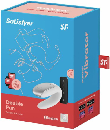 Смарт-вибратор для пар Satisfyer Double Fun (White) || 