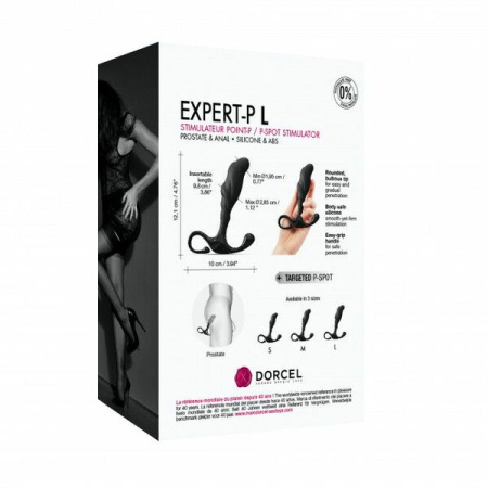 Ручной эргономичный массажер простаты Dorcel Expert P size L || 