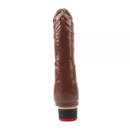 Вибромассажер Chisa 8.1” Vibe Cock, Brown || 