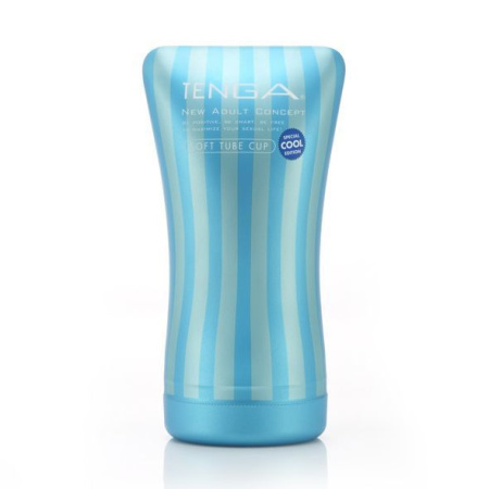 Мастурбатор Tenga Soft Tube Cup Cool Edition с охлаждающей смазкой (мягкая подушечка)