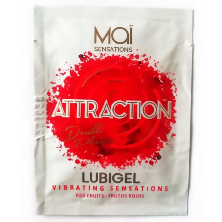 Пробник жидкого вибратора MAI Lubigel Red Fruits (5 мл) || 
