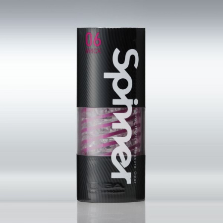Мастурбатор Tenga Spinner 06 Brick с упругой стимулирующей спиралью внутри || 