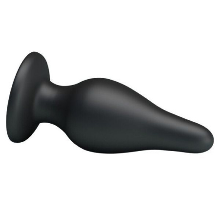 Анальный стимулятор Sturdy Silicone Anal Plug, Black || 