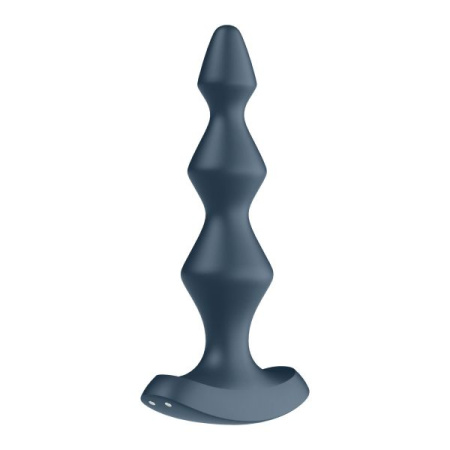 Анальный стимулятор-бусины с двумя моторами Satisfyer Lolli-Plug 1 (dark teal) || 