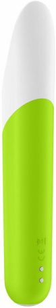 Минивибратор с гибким язычком Satisfyer Ultra Power Bullet 7 Green || 