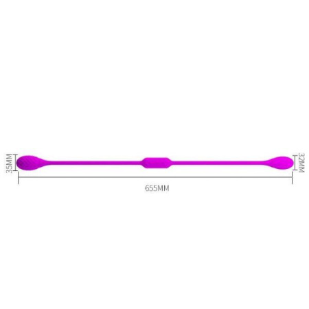 Гибкий вибростимулятор унисекс Dream Lover's Whip, Purple || 