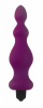Анальная пробка с вибрацией Adrien Lastic Bullet Amuse Purple, макс. диаметр 3,9см