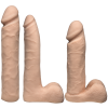 Набор для страпона Doc Johnson Vac-U-Lock Dual Density Experienced Set, диаметр 2х7см, 7,7см || 