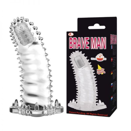 Насадка с вибрацией Brave man || 