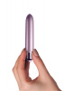 Вибропуля Rocks Off RO-90mm Touch of Velvet Soft Lilac матовая, 10 режимов работы, на батарейке || 