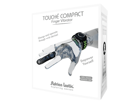 Вибратор на палец Adrien Lastic Touche (S) для глубокой стимуляции с пультом управления на руке || 