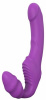 DT21505 Страпон безремневой VIBES OF LOVE DOUBLE DIPPER PURPLE || 