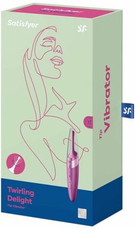 Вибратор для клитора Satisfyer Twirling Delight (Berry) || 