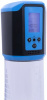 Автоматическая вакуумная помпа Men Powerup Passion Pump Blue, LED-табло, перезаряжаемая, 8 режимов || 