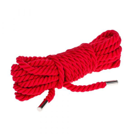 Веревка для бондажа Premium Silky 5M, Red