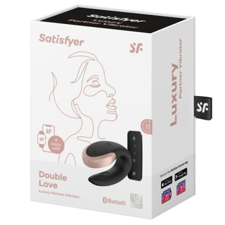 Смарт-вибратор для пар Satisfyer Double Love (Black) || 
