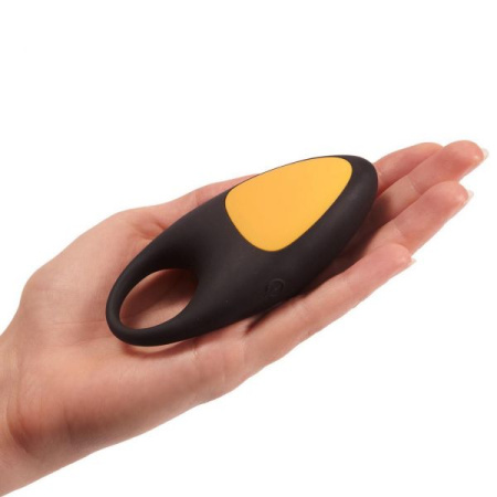 Эрекционное виброкольцо Pornhub Turbo Cock Ring с мегастимуляцией клитора || 