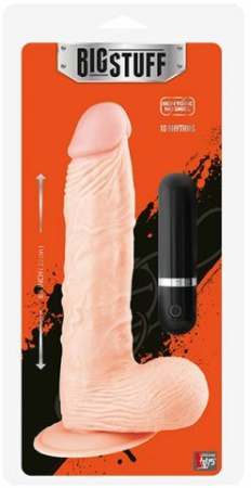 Вибромассажер BIGSTUFF 8.5INCH, FLESH || 