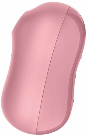 Вакуумный стимулятор с вибрацией Satisfyer Cotton Candy Light Red || 