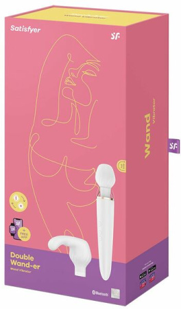 Вибромассажер Satisfyer Double Wand-er || 