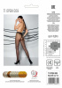 Колготки з відкритим доступом, імітація ботфорт TIOPEN 009 black 1/2 (20 den) — Passion || 