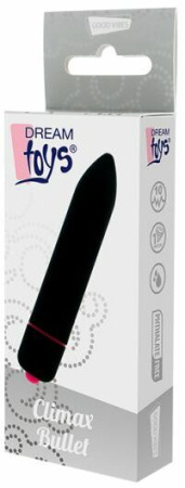 Мини вибромассажер DREAM TOYS 10-SPEED CLIMAX BULLET BLACK || 