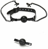Кляп с зажимами для сосков WHIPSMART DIAMOND BLACK