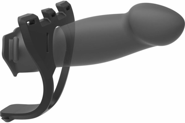 Страпон унисекс Doc Johnson Body Extensions - BE BOLD, полая насадка