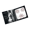 Пэстис из кристаллов Petits Joujoux Gloria set of 3 - Black/Red, украшение на грудь и вульву || 
