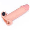 Насадка с вибрацией Add 2" Vibrating Penis Sleeve, Flesh || 