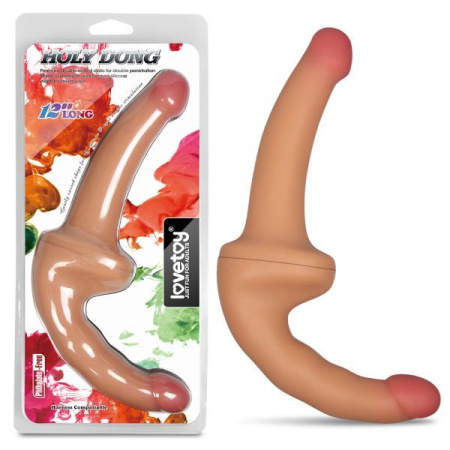 Страпон двойной 12" Double Dildo, Flesh || 