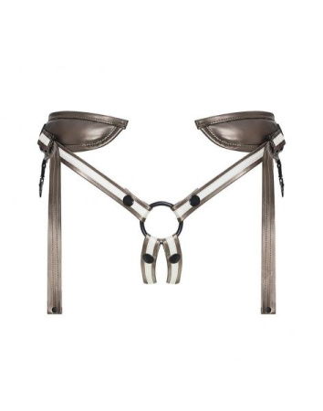 Трусы для страпона Strap-On-Me Leatherette HARNESS DESIROUS || 