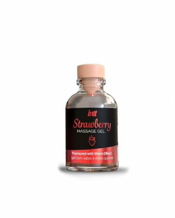 Массажный гель для интимных зон Intt Strawberry (30 мл) || 